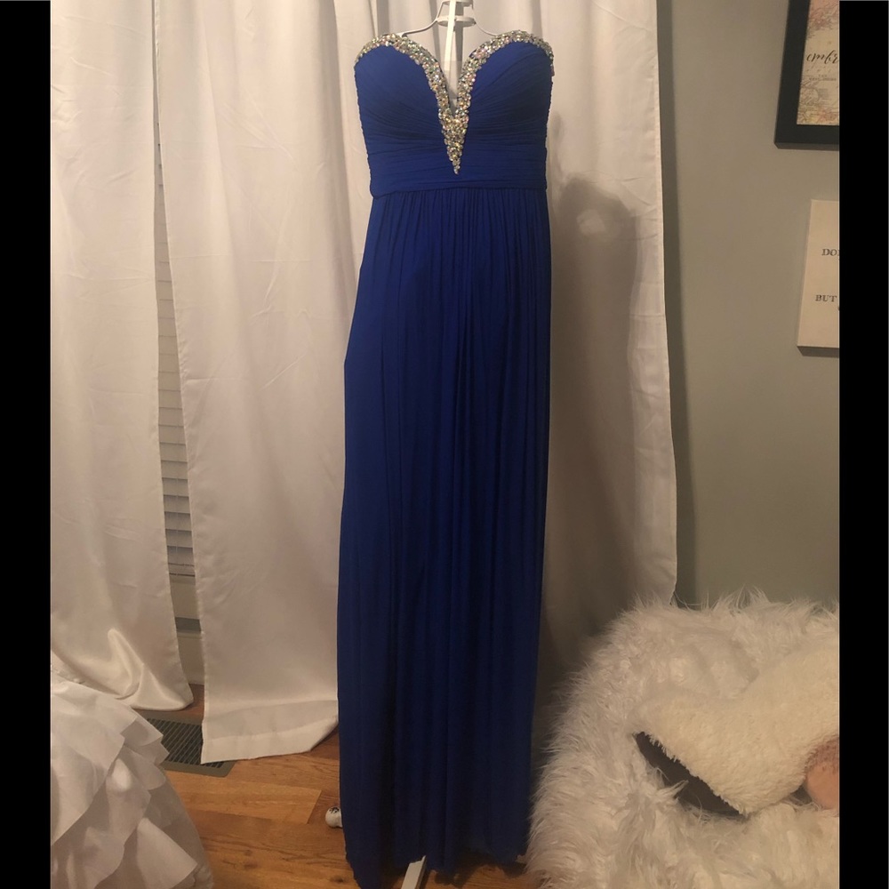 Royal Blue Jovani Dress